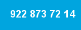 922 873 72 14 922 873 72 14
